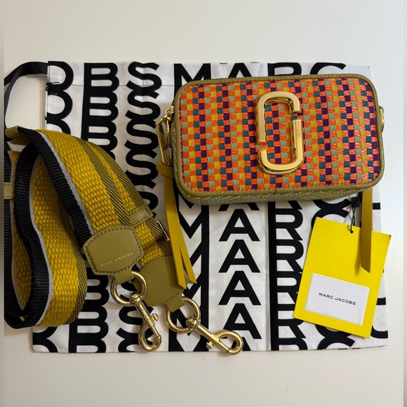 Marc Jacobs The Mixed Media Snapshot Bag - Picture 4 of 16